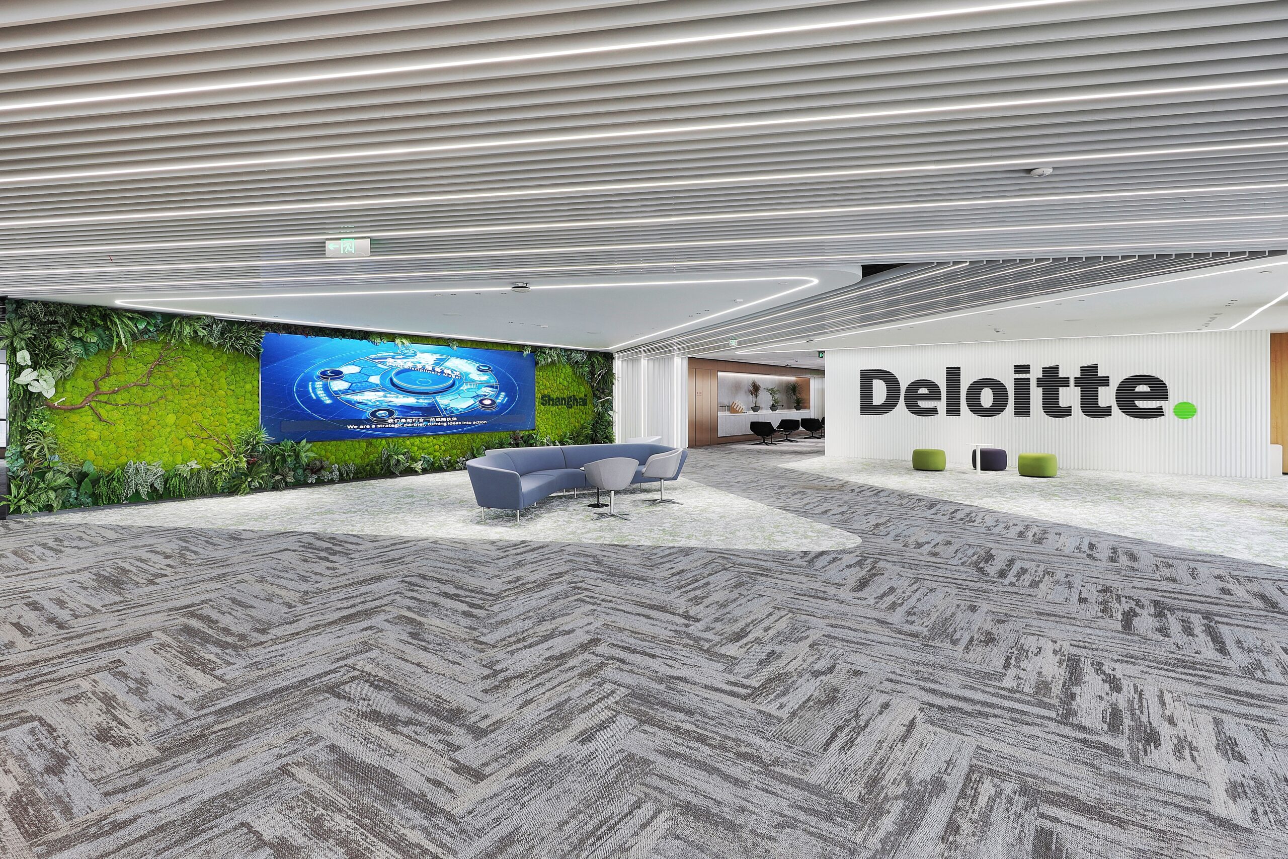 Deloitte Shanghai 德勤 上海 - Commercial Interior Design | DB&B