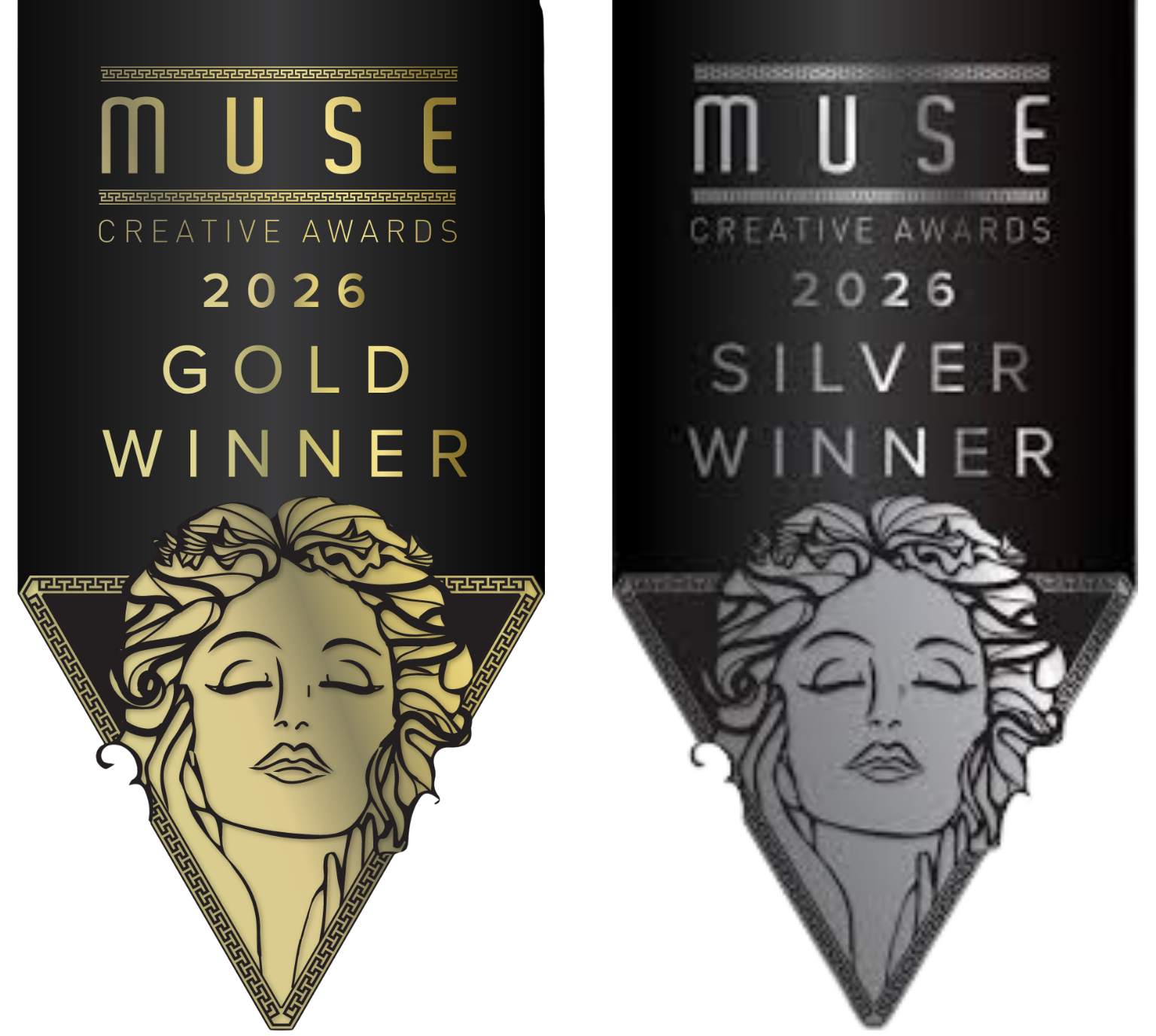 Muse Award 2026 DB&B Gold and Silver